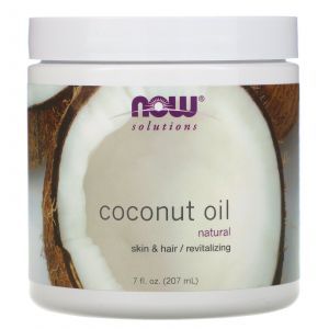 Кокосовое масло, Coconut Oil, Now Foods, Solutions,  207 мл
