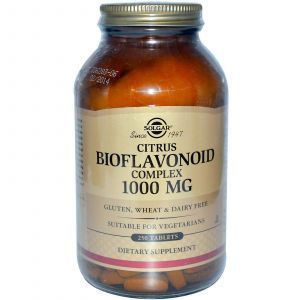 Биофлавоноиды Solgar,1000 мг, 250 табл