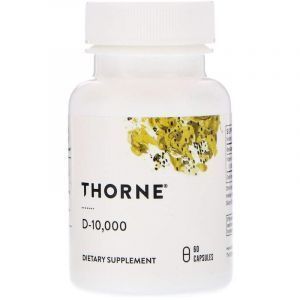 Витамин Д-10 000, Thorne Research, 60 кап. (Default)