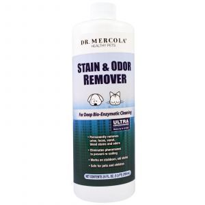 Пятновыводитель после домашних животных, Stain and Odor Remover, Dr. Mercola, 709 мл