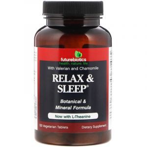 Здоровый сон и расслабление, Relax & Sleep, FutureBiotics, 120 вегетарианских капсул