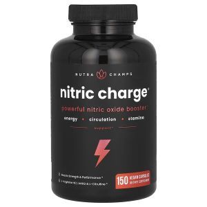  Азотный заряд, Nitric Charge, NutraChamps, 150 вегетарианских капсул