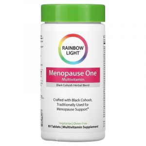 Мультивитамины для женщин, Menopause One, Rainbow Light, 90 таблеток