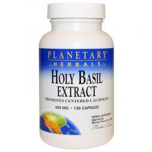 Базилик священный, Holy Basil Extract, Planetary Herbals, 450 мг, 120 капсул (Default)