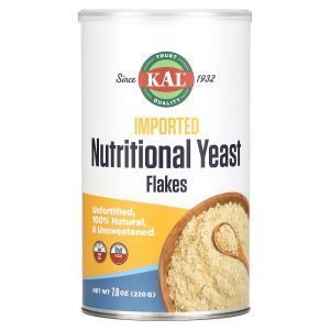 Пищевые дрожжи, Nutritional Yeast, KAL, мелкие хлопья, 220 г