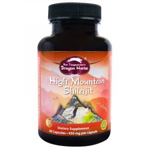Мумиё (High Mountain Shilajit), Dragon Herbs, 450 мг, 60 капсул (Default)