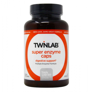 Супер энзимы, Super Enzyme, Twinlab, 50 капсул
