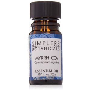 Эфирное масло мирры, Organic Myrrh Co2, Simplers Botanicals, 2 мл
