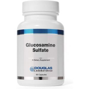 Глюкозамин сульфат, синтез и поддержка соединительной ткани, Glucosamine Sulfate, Douglas Laboratories, 500 мг., 60 капсул