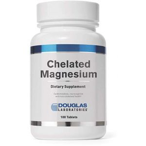Хелатный магний, Chelated Magnesium, Douglas Laboratories, 100 таблеток