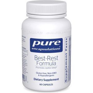 Витамины для спокойного сна, Best-Rest Formula, Pure Encapsulations, 60 капсул
