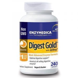 Пищеварительные ферменты, Digest Gold with ATPro, Enzymedica, 240 капсул (Default)