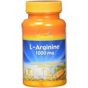 L-Аргинин, L-Arginine, Thompson, 1000 мг, 30 таблеток
