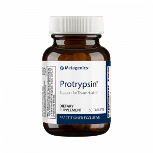 Протрипсин, восстанавливает поврежденные ткани, Protrypsin, Metagenics, 60 таблеток