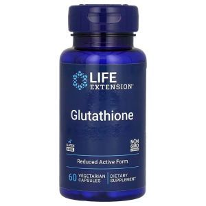 Глутатион, Glutathione, Life Extension, 60 вегетарианских капсул