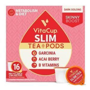 Чай с гарцинией камбоджийской и асаи, Slim Tea Bags, VitaCup, 14 шт