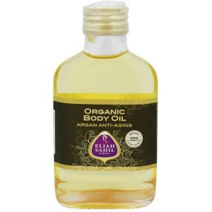 Аргановое масло для тела, Organic Body Oil Argan Anti-Aging, Eliah Sahil, 100 мл	