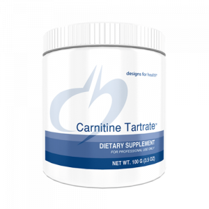 L-карнитин, Carnitine Tartrate, Designs for Health, 700 мг, порошок, 100 г