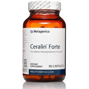 Улучшение работы мозга и нервной системы, Цералин Форте, Ceralin Forte, Metagenics, 90 капсул