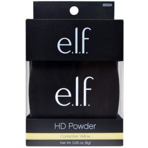 Рассыпчатая пудра для лица, High Definition Powder, E.L.F. Cosmetics, корректирующая, желтая, 8