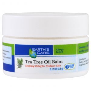 Бальзам с маслом чайного дерева, Tea Tree Oil Balm, Earth's Care, 3,4 г