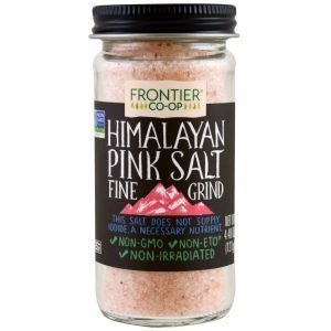 Розовая гималайская соль, Pink Salt Himalayan, Fine Grind, Frontier Natural Products, 127 г