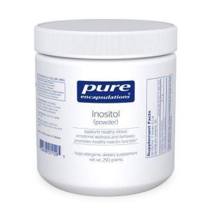 Инозитол (порошок), Inositol (powder), Pure Encapsulations, 250 гр.