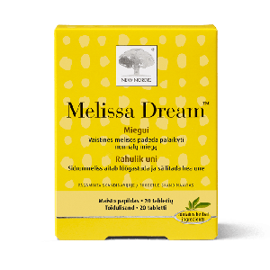 Мелисса для нормализации сна, Melissa Dream, New Nordic, 20 таблеток
