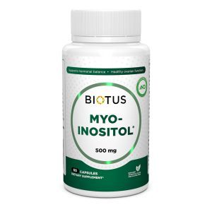 Мио-инозитол, Myo-Inositol, Biotus, 60 капсул