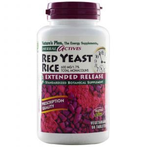Красный дрожжевой рис, Nature's Plus, 600 мг, 60 та