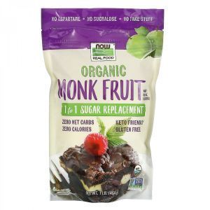 Экстракт архата, Monk Fruit Extract, Now Foods, органик, жидкость, 237 мл