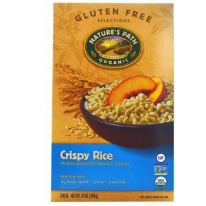 Рисовая каша, Crispy Rice Cereal, Nature's Path, органик, 284 г