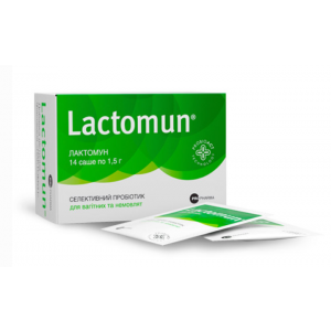 Лактомун саше, Lactomun sachet, Pro-Pharma, 14 саше по 1,5 г