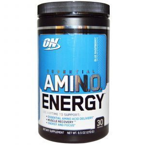 Amino Energy, Optimum Nutrition, ლურჯი ჟოლო, 270 გრამი
