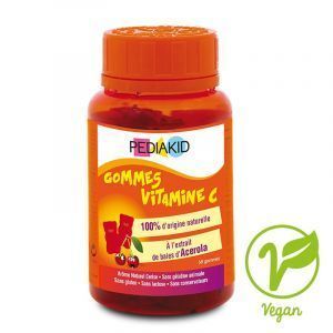 Витамин С для детей, Radiergummis Vitamin C, Pediakid, 60 жевательных конфет