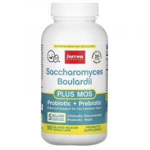 Сахаромицеты, Saccharomyces Boulardii, Jarrow Formulas, 90 капсул