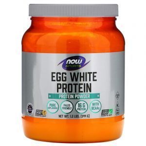 Яичный протеин, Now Foods, 544 г 