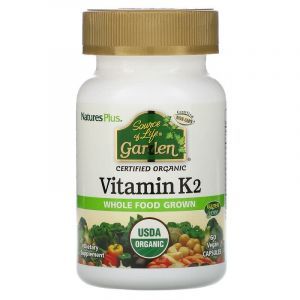 Витамин К2, Nature's Plus, 60 кап