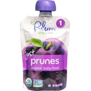 Детское пюре (чернослив), Just Prunes, Plum Organics, 99г