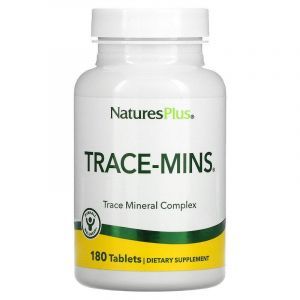 Мультиминералы, Trace-Mins, Nature's Plus, 180 таблеток