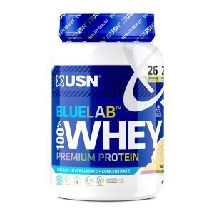 Cывороточный протеин, Blue Lab 100% Whey Premium Protein, USN, премиум-класса, вкус ванили, 908 г