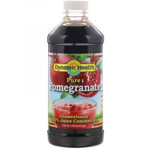 Гранатовый концентрат, Pomegranate Juice, Dynamic Health, жидкий, 473 мл